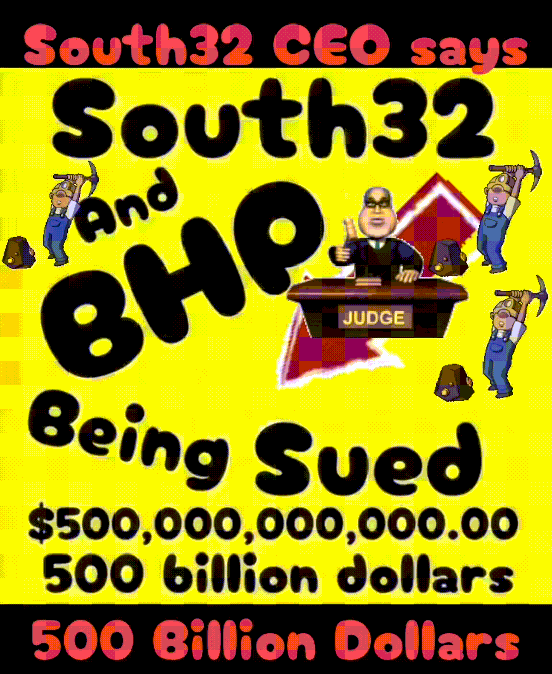 South32 public notice warning South32 may file for chapter 7 bankruptcy make a note of it - South32 suing Australian BHP mining 500 Billion Dollars South32 CEO says Sell Sell Sell sell sell South32 CEO says Sell Sell Sell South32 Attorney Articles | south32